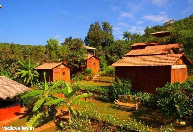 Eco accommodation in Vedic Valley, Goa