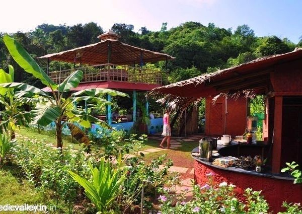 Eco accommodation in Vedic Valley, Goa