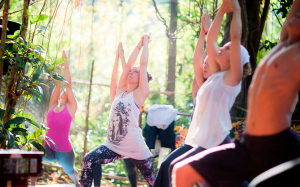 Yoga at Vedic Valley