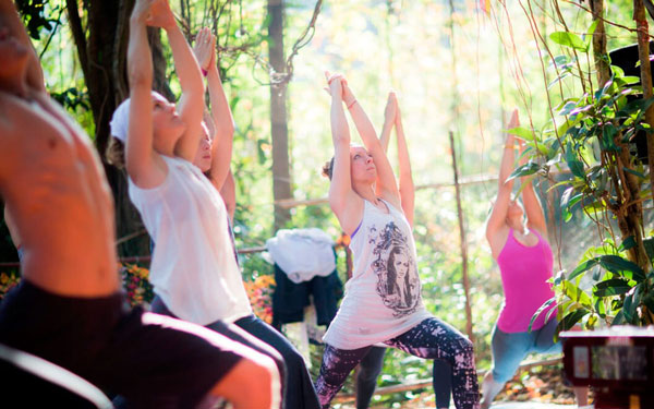 Yoga at Vedic Valley